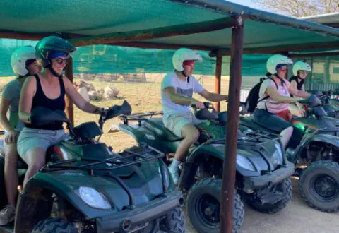 Quad Bike Ride near Sunset Game Lodge Hoedspruit